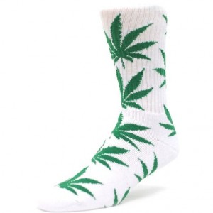 chaussete-cannabis-blanche-verte