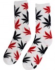 chaussette-cannabis-blanc-rouge-noir-feuille