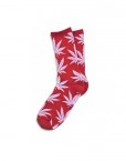 chaussette-cannabis-rouge-et-blanche-feuille